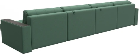 Диван П-образный с декором Лига-049 НПБ Лонг Лига Диванов (Рогожка) арт.128556