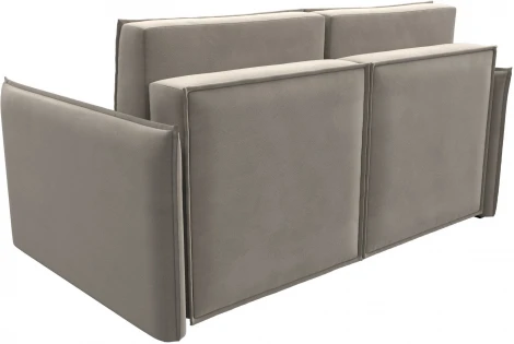 Диван прямой Либерти мини (Бежевый/Микровельвет) Лига Диванов арт.121900