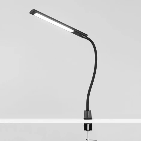 Настольная лампа гибкая на струбцине Рио CL803091N Citilux (регулировка яркости, LED, сенсорный выключатель)