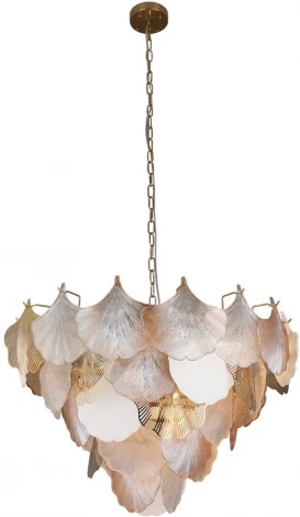 Подвесная люстра Omnilux Casanuova OML-52603-12 (220V, на цепи, листья)