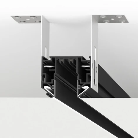 Профиль-трек для натяжных потолков 3 м Denkirs Smart One TR2023-BK (220V)