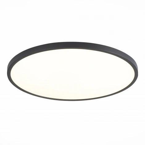 Светильник потолочный ST Luce ST601.432.48 Черный LED 1*48W 3000K 4320Lm 220V (круглые)