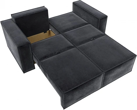 Диван прямой Куба мини Лига Диванов (Велюр) арт.127259