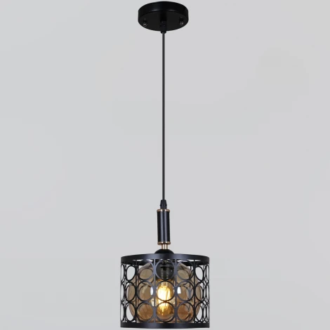 Подвесной светильник Reluce 04001-0.9-01 BK (220V, на проводе)