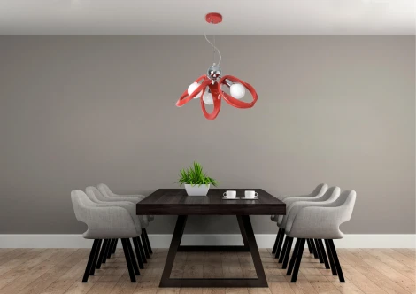 Подвесная люстра Lampex Emma 414/3Z CZE