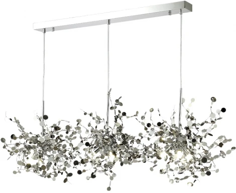 Подвесной светильник Crystal Lux Garden SP3х3 L1200 CHROME (220V, на тросе, ветки)