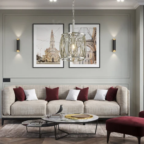 Подвесная люстра Lumien Hall Lucania LH3044/1P-NK