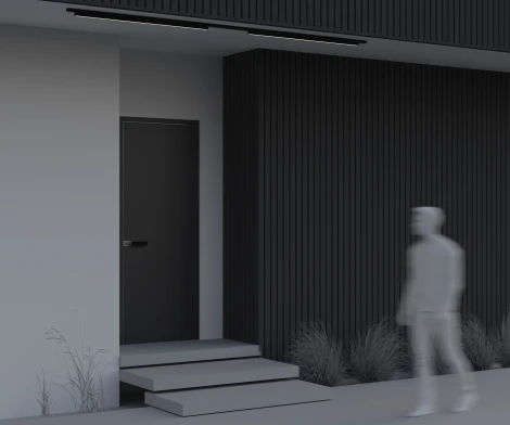 Уличный трековый светильник низковольтный LED 30W 48V Maytoni Basis O-TR02-1-S-30WB3K