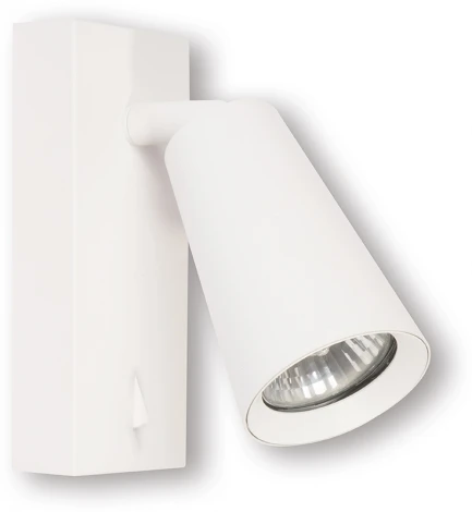 Спот Feron ML1850 BELL 48419 35W, GU10, белый (220V, выключатель)