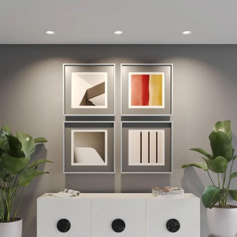 Встраиваемый светильник светодиодный Novotech Rayne 359840 белый с переключателем цв. температуры и угла рассеивания LED 10W 220V 2700К\3200К\4000К