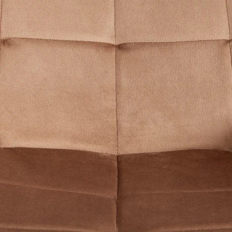 Стул Abruzzo/Абруццо (мод. 8060)/2 шт. в упаковке металл/велюр, 54х62х83см, коричневый (HLR-11)/черный (Комплект из 2 шт.) Tetchair 24538