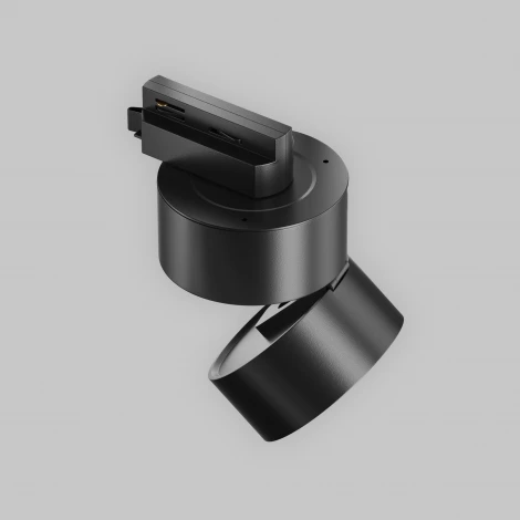 Трековый светильник Onda Unity 4000K 12Вт 120° LED (однофазный) Maytoni Technical TR007-1-12W4K-B (220V, круглые)