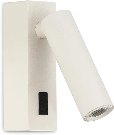 Спот ST Luce ST161.511.05 Белый/Белый LED 1*5W (220V, выключатель)