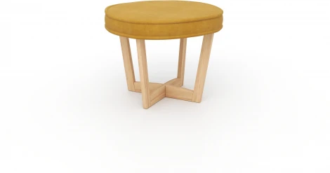 Пуф Arsko Вильсон горчичный велюр