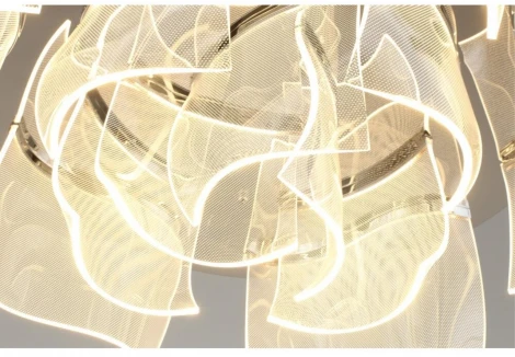 Потолочная люстра светодиодная Aployt Annetta APL.864.17.50 (220V, круглые)