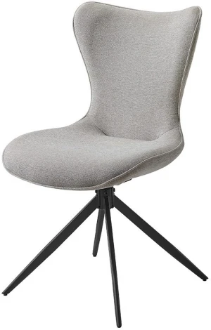 Стул ESF YORK FSC2332 бежевый 452/черный/Ткань,Металл