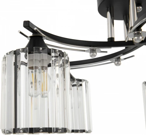 Потолочная люстра на штанге Arte Milano AMALFI 327103/3 BK+CR (220V)