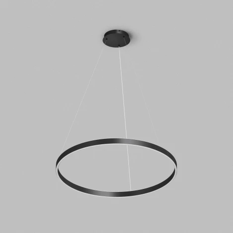 Подвесной светильник кольцо светодиодный Denkirs Raydia DK6273-BK