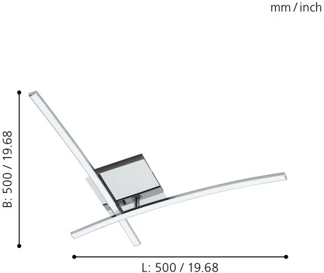 Потолочная люстра Eglo Nevado 96304