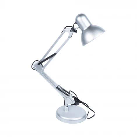 Настольная лампа на струбцине Uniel TLI-221 SILVER E27