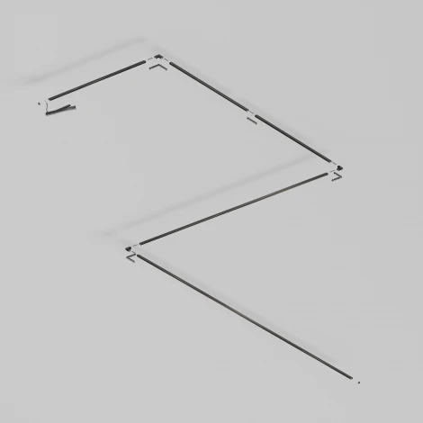 Шинопровод низковольтный накладной 1 м 48V Maytoni Technical Busbar trunkings Exility X TRX239-411B