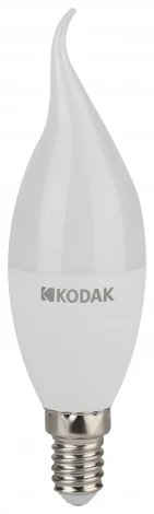 Светодиодная лампа Kodak LED BXS-11W-840-E14 K 11Вт свеча на ветру нейтральный белый свет Е14 (Б0057636)