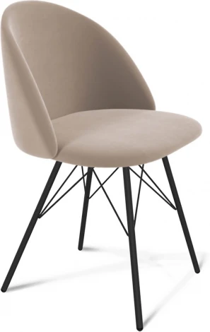 Стул Sheffilton SHT-ST35/S37 латте/черный муар