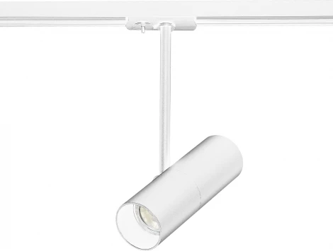 Трековый светильник однофазный ST Luce ST381.506.01 Белый GU10 1*50W 220V (круглые)
