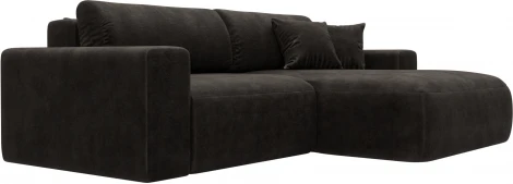 Диван угловой Лига-036 НПБ Классик правый угол Лига Диванов (Велюр) арт.127728