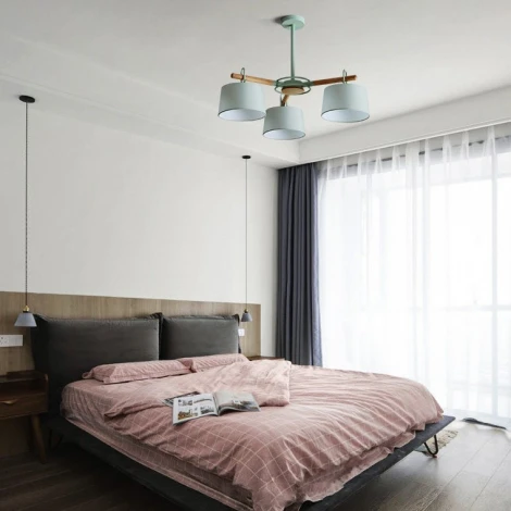 Потолочная люстра на штанге Even 3 Olive By ImperiumLoft Even01 (220V)