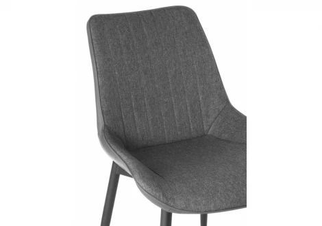 Обеденный стул на металлокаркасе Woodville Seda серый 11234
