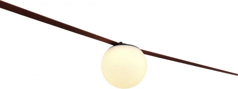 Трековый светильник ременной 10Вт Donolux Bubble DL18965R10W1B (LED, 48V, шар)