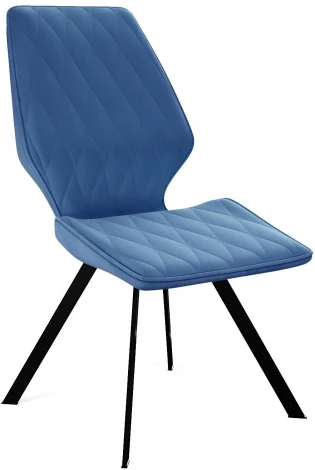 Стул 242M B8 BLUE/ ножки черные Dikline 00-00062058