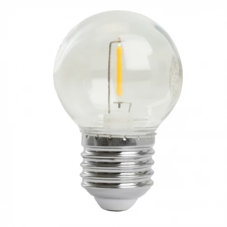 Лампа светодиодная G45 шар 2W 230V E27 2700К Feron LB-383 48931