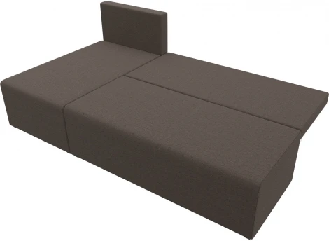 Диван угловой Поло левый угол Лига Диванов (Рогожка) арт.124819L