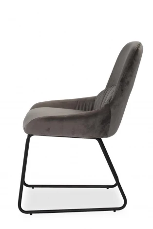 Стул Letizia Pranzo Серо-коричневый VR09 ткань