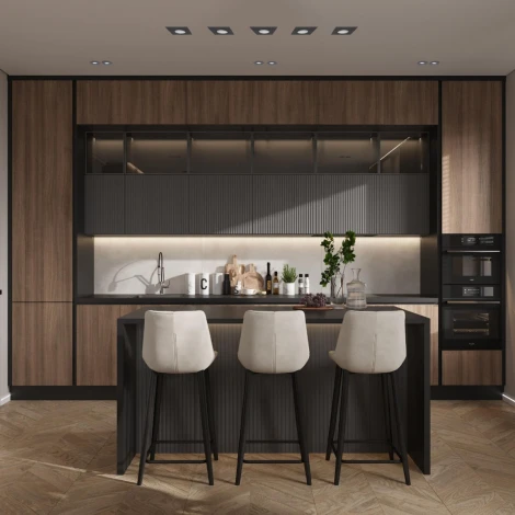 Встраиваемый светильник Loft It Chip 10338/B Black (220V, круглые)