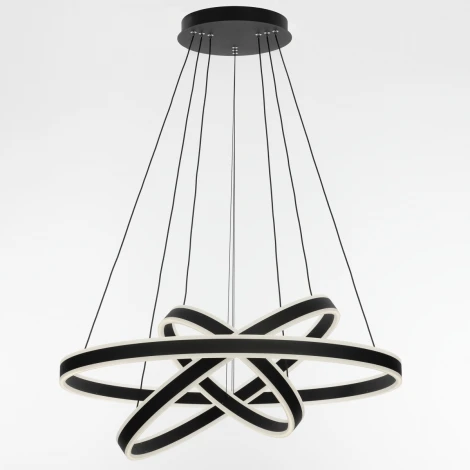 Подвесная люстра Citilux Дуэт CL719681 (регулировка яркости, LED, 220V, пульт управления, на тросе)