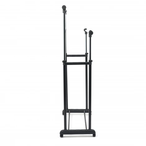 Вешалка NY-3295 хром/черный (металл)