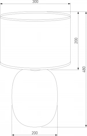 Интерьерная настольная лампа TK Lighting Melody 5987 (220V)