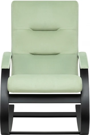 Кресло-качалка Leset Милано (Фанера,Березовый шпон,Металл,Велюр/Бирюзовый) арт.2500000082528