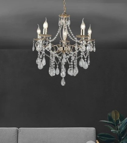 Подвесная люстра Wedo Light Rollo WD3544/5H-FGD-CL