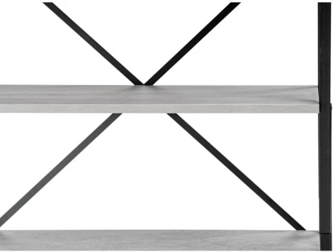 Офисная мебель Notta Траун Лофт 100 бетон / черный матовый 533196