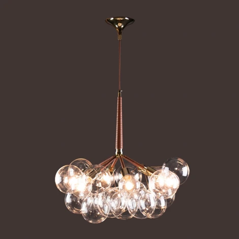 Подвесная люстра Loft IT Bunch 10048/6 Brown (220V, на проводе, шарики)