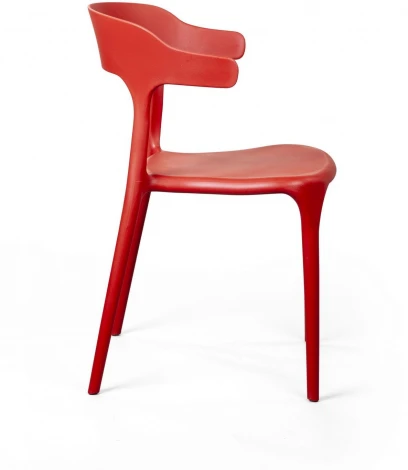 Стул Leo, первичный пластик красный Top Concept LEO 2001000000500