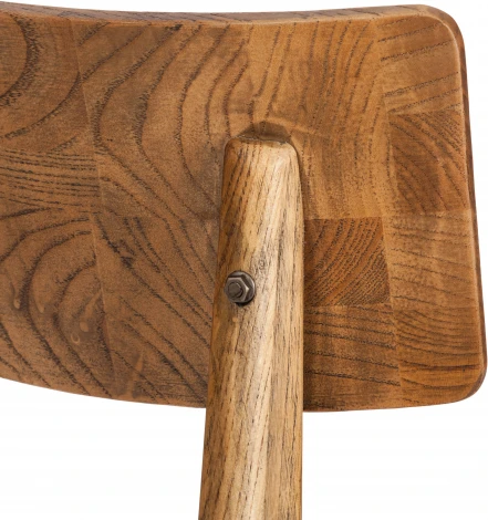 Стул THOR Tetchair (Дерево вяз,Лен/Бежевый) арт.24402