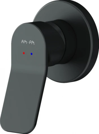 Душевой комплект AM.PM X-Joy FB85A2R002 С ВНУТРЕННЕЙ ЧАСТЬЮ, для душа, чёрный