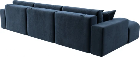 Диван угловой Лига-036 НПБ Классик Лонг левый угол Лига Диванов (Велюр) арт.127796L