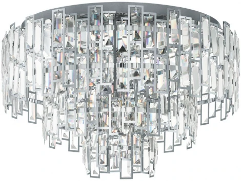 Потолочная люстра каскадная Eglo Calmeilles 1 39624 (220V, хрусталь)