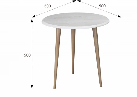 Стол журнальный BeautyStyle 9 дуб дымчатый/шимо от фабрики Mebelik